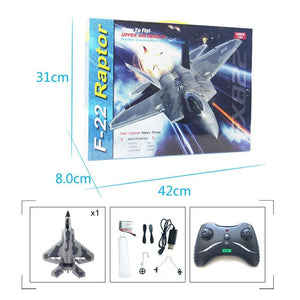 FX-822 F22 2.4GHz EPP RC Airplane RTF with Battery Remote Controller