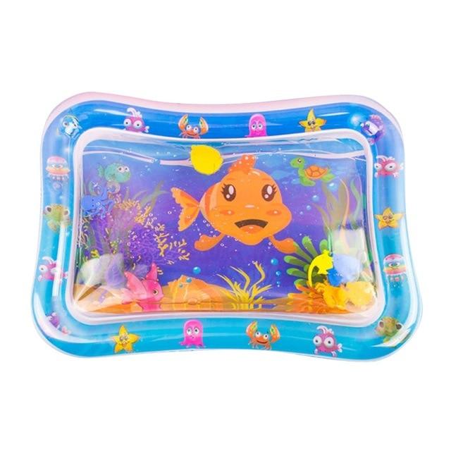 Tummy Time Inflatable Water Mat for Babies