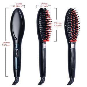Auto Hair Straightener Brush