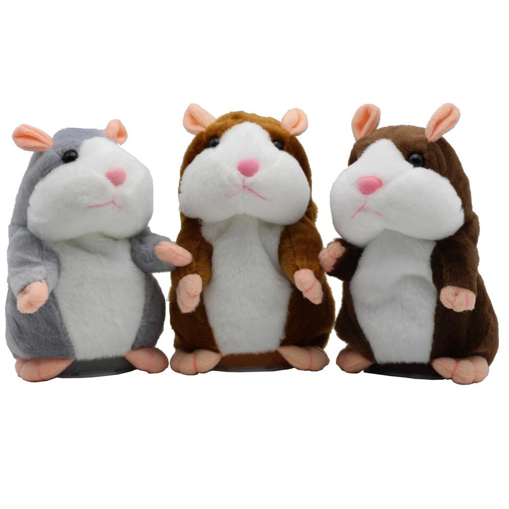 Talk Back Hamster Plush Toy